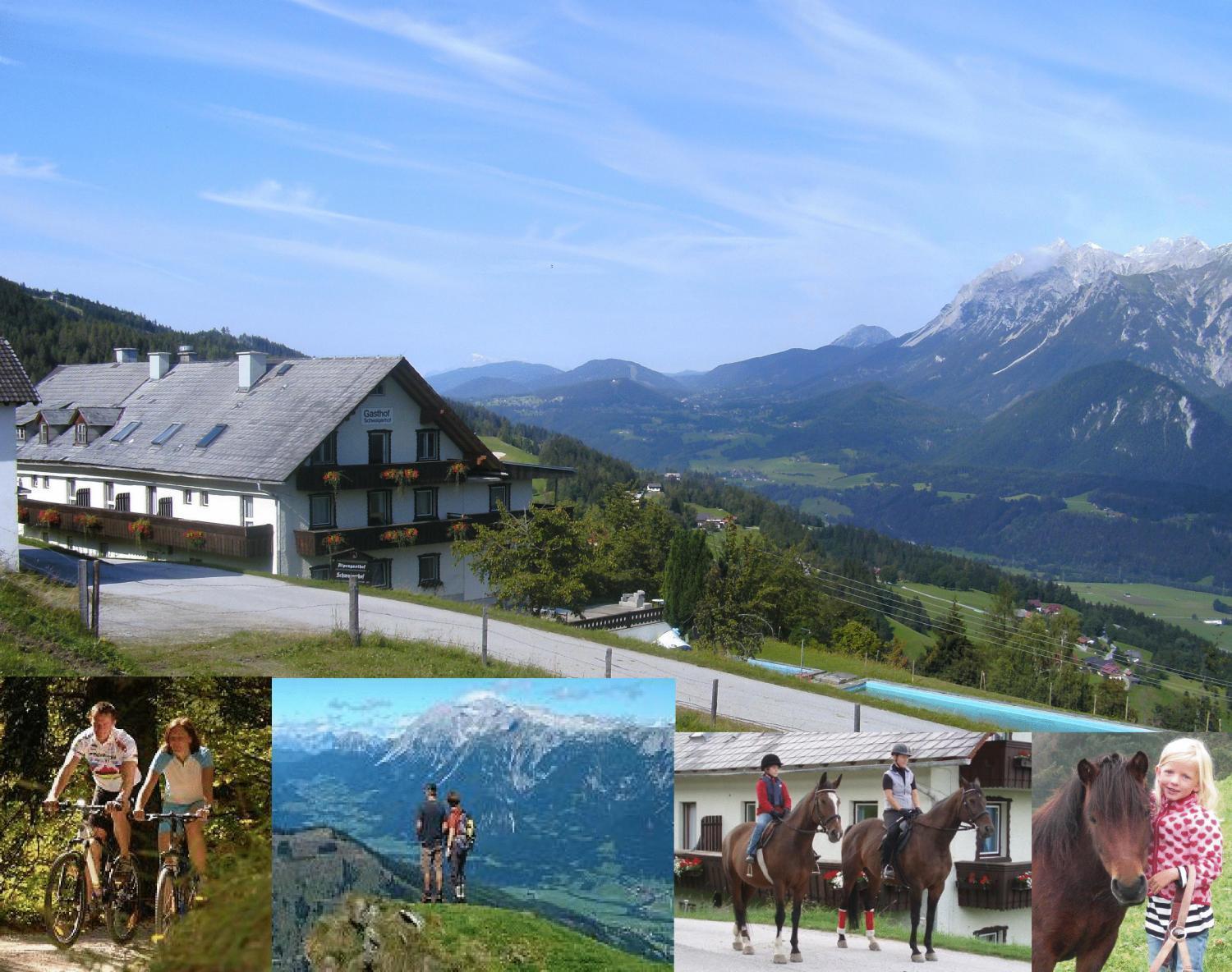 Berggasthof Schwaigerhof Haus im Ennstal Bagian luar foto